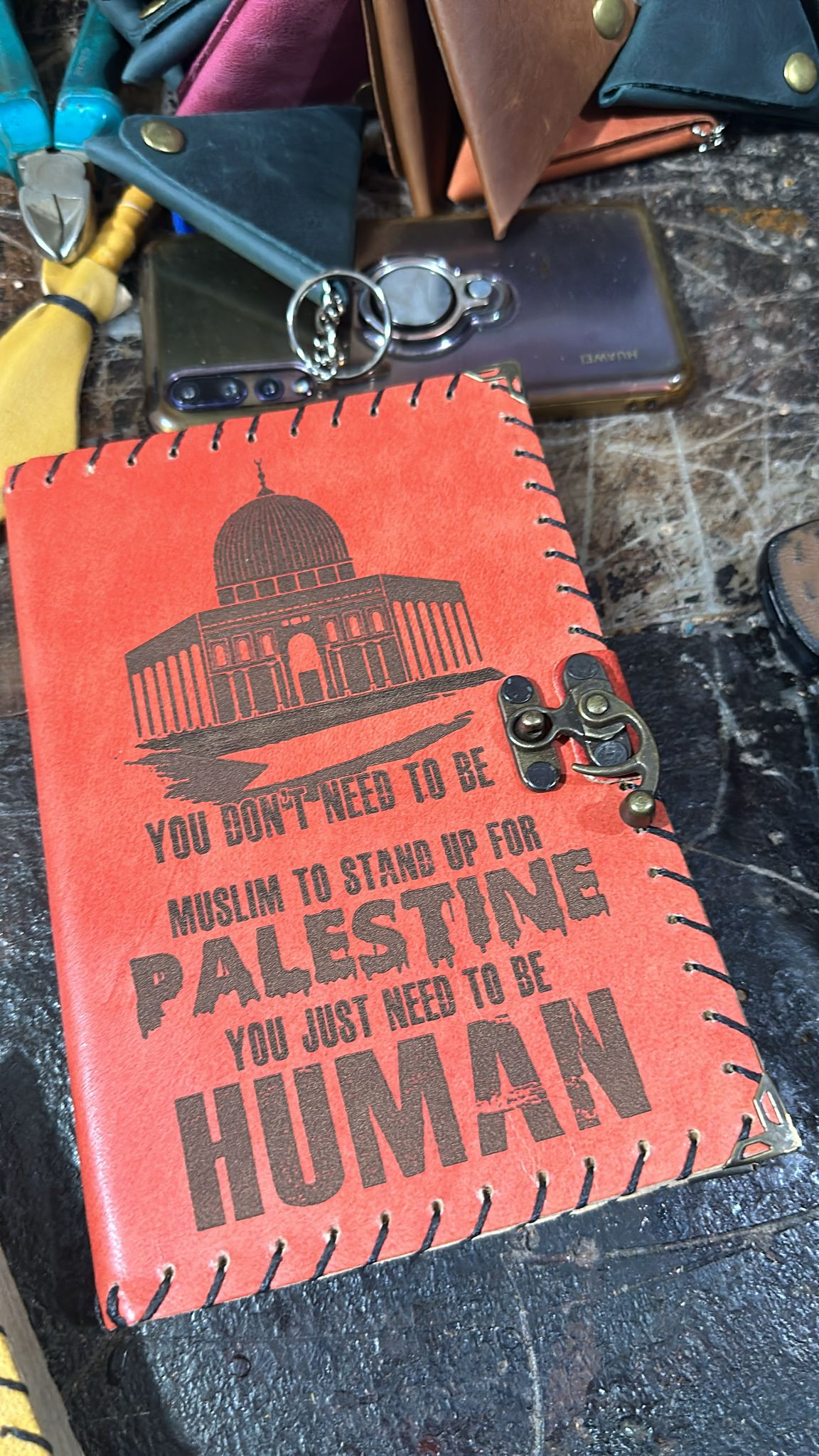 Palestine Leather Handmade Journals & Diaries - Authentic, Personalized, and Unique"