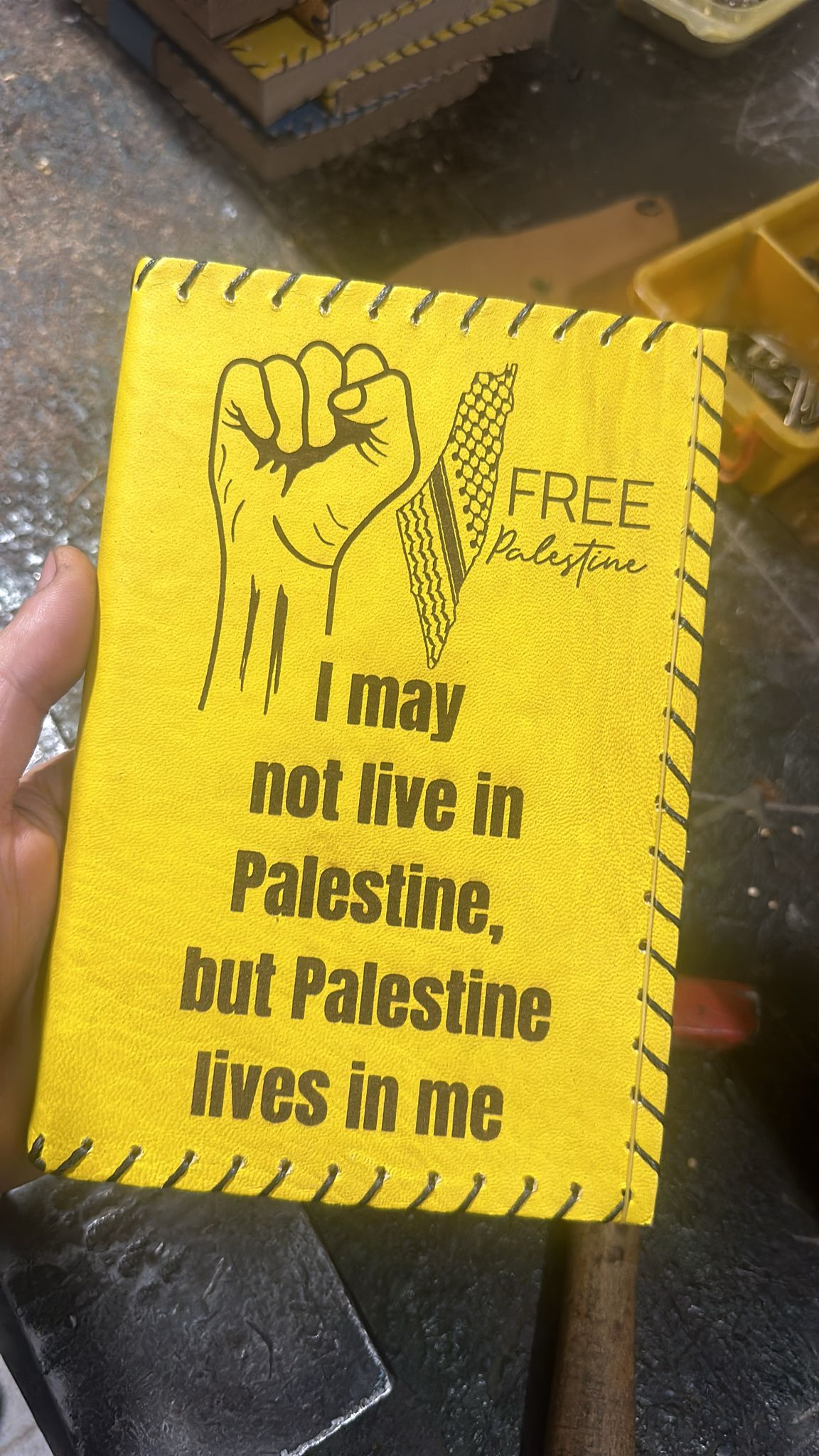 Palestine Leather Handmade Journals & Diaries - Authentic, Personalized, and Unique"