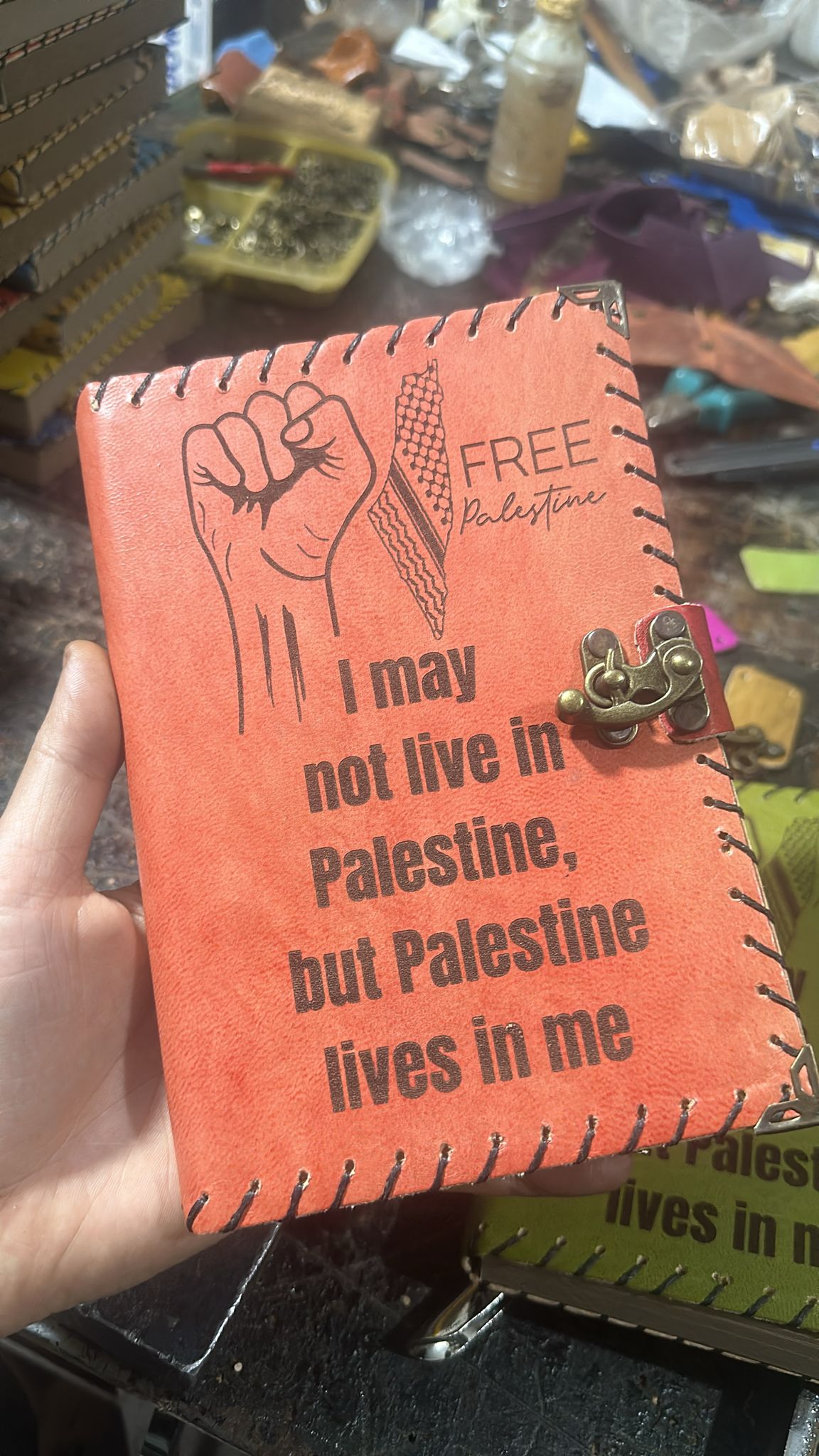 Palestine Leather Handmade Journals & Diaries - Authentic, Personalized, and Unique"