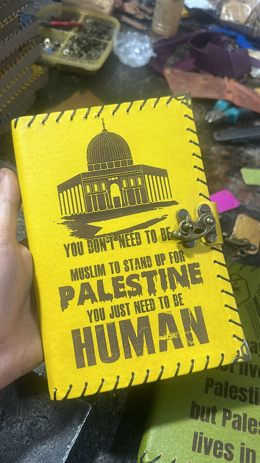 Personalized Palestine Handcrafted Diaries Customized Artisanal Journals