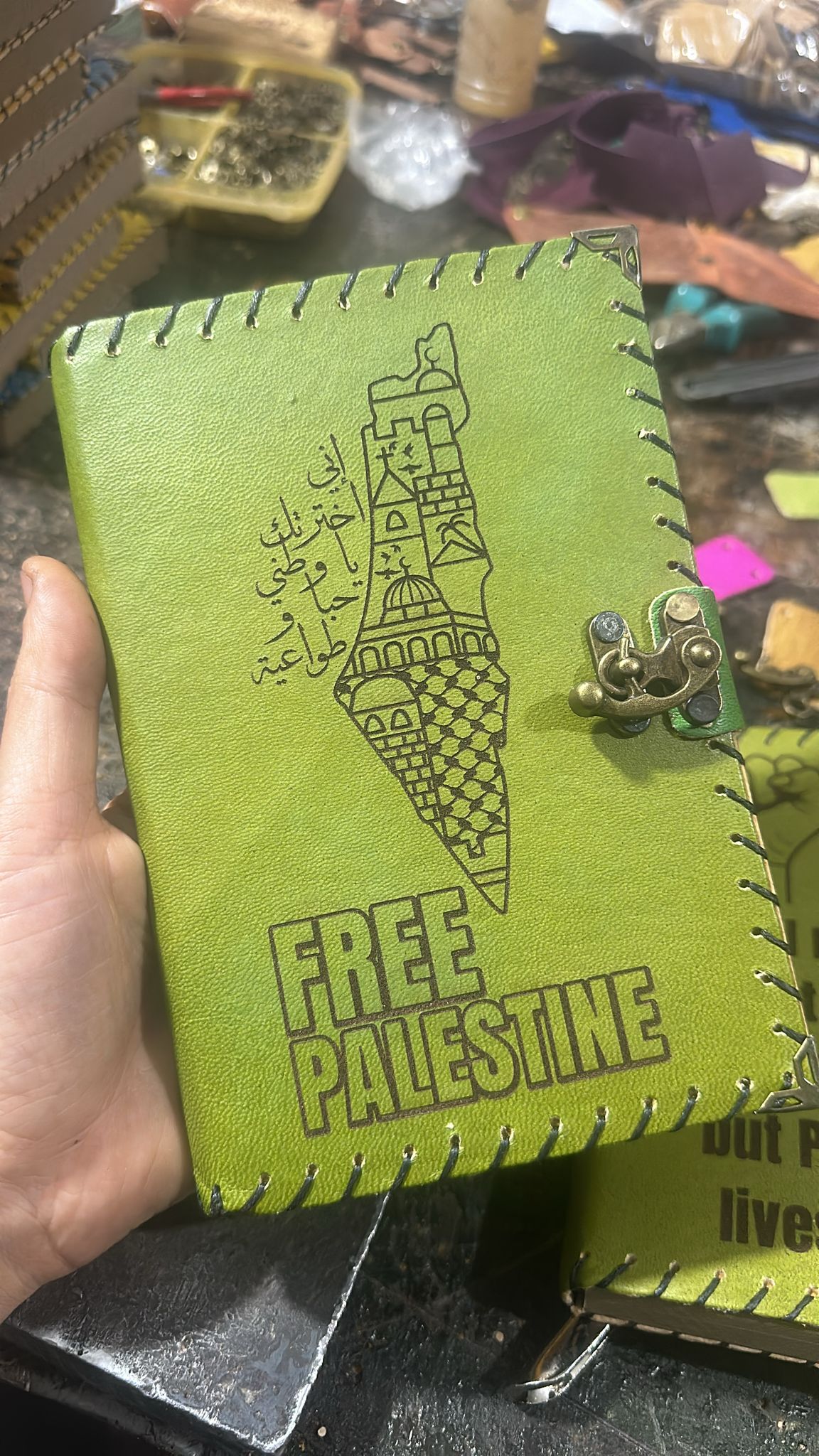 Palestine Leather Handmade Journals & Diaries - Authentic, Personalized, and Unique"