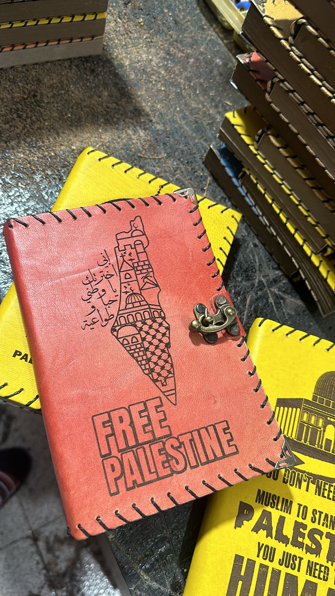 Palestine Leather Handmade Journals & Diaries - Authentic, Personalized, and Unique"