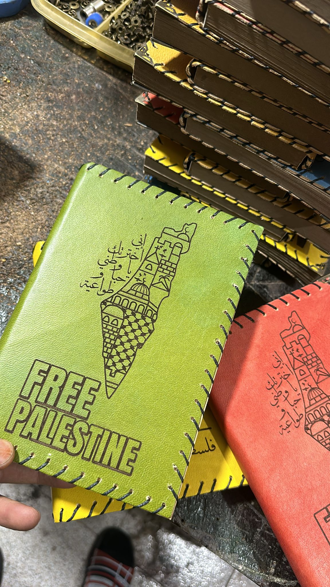 Palestine Leather Handmade Journals & Diaries - Authentic, Personalized, and Unique"