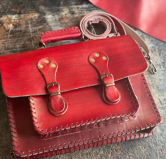 Indulge in the timeless allure of our Leather Handmade Handbags, each piece a testament to artisanal craftsmanship and unparalleled elegance.